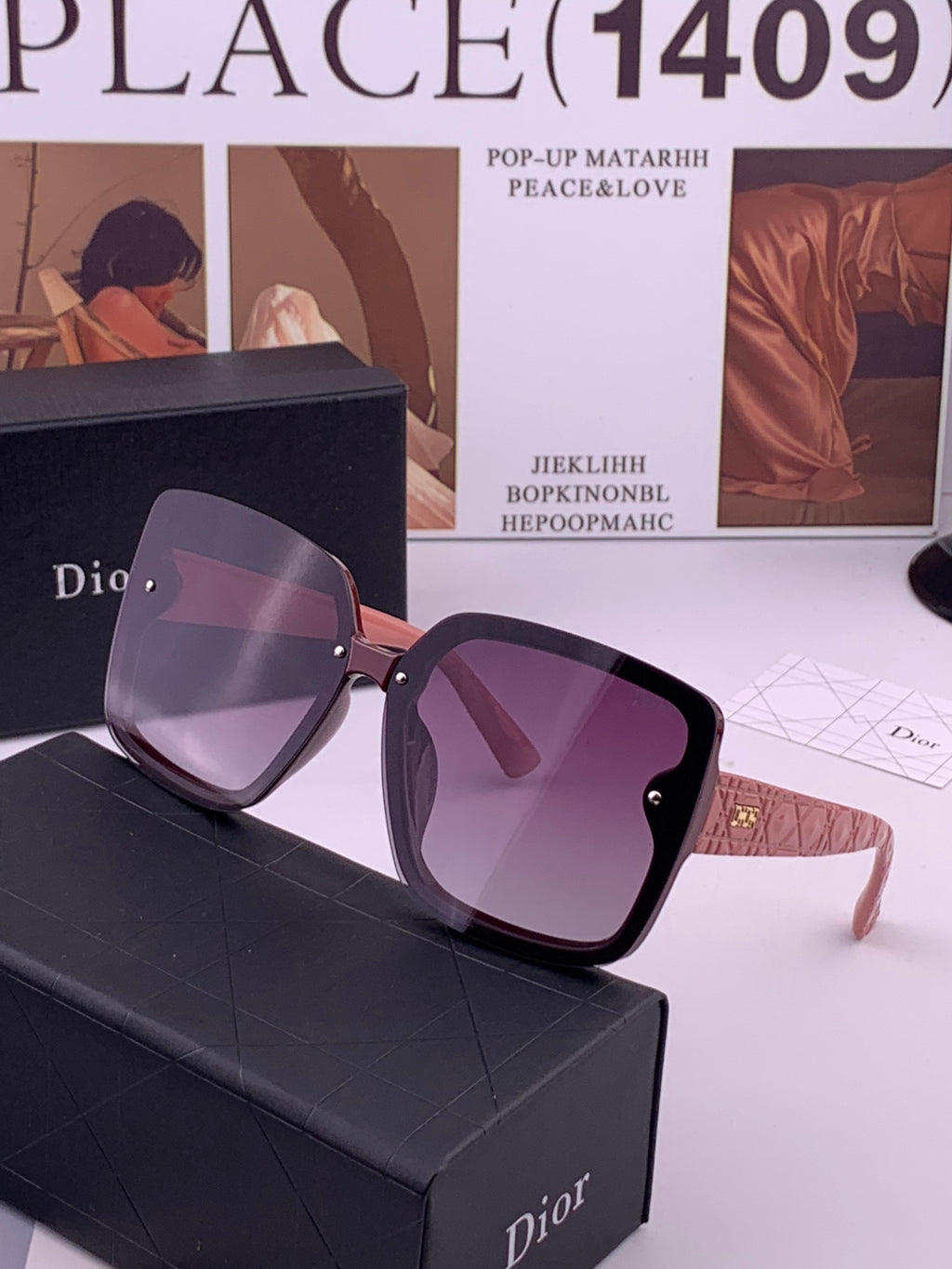 Dior CD2893 Polarized Fashion Brown Lens Sunglasses for Men & Women - 465341 - detail image 2