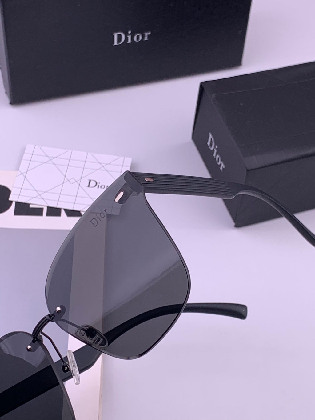 Dior CD5151 Acetate Fashion Black Lens Sunglasses for Men & Women - 465339 - detail image 3