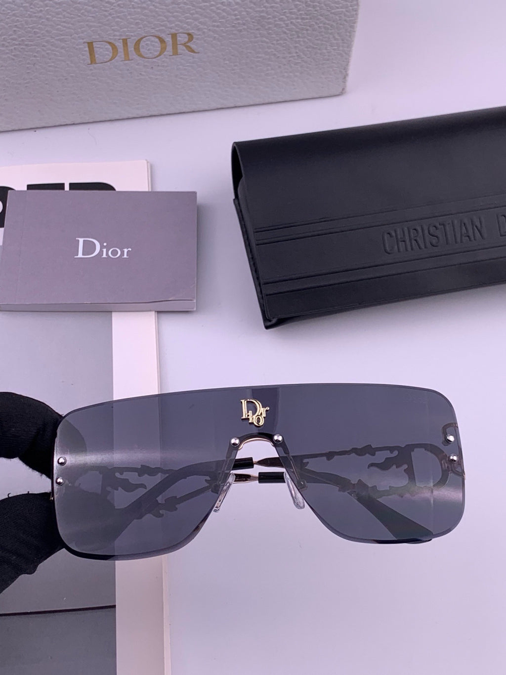 Dior CD11753 Fashion Blue Lens Sunglasses for Women - 465384 - detail image 2