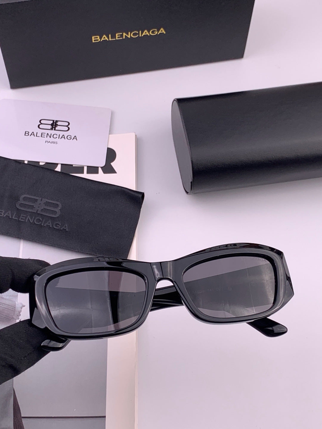 Balenciaga BL1992 Polarized Metal Fashion Pink Lens Sunglasses for Me - 466025 - detail image 3