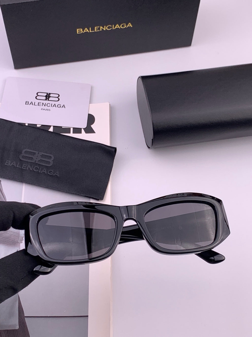 Balenciaga BL1992 Polarized Metal Fashion Pink Lens Sunglasses for Me - 466025