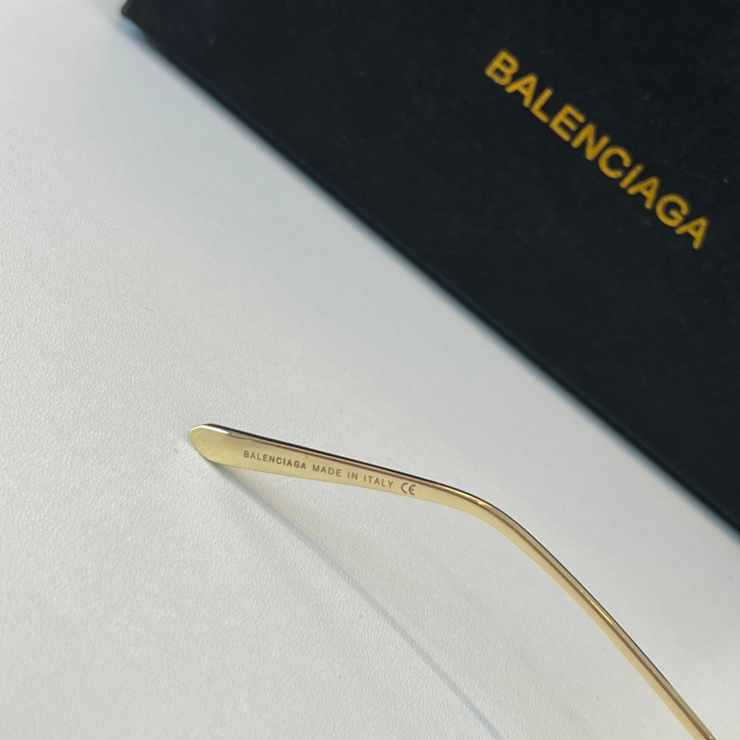 Balenciaga Rectangular Brown Lens Sunglasses for Men & Women - 466017 - detail image 7