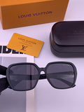 Louis Vuitton L3305 Square Black Lens Sunglasses for Men & Women - 464821