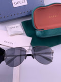 Gucci G0515 Polarized Aviator Gold Lens Sunglasses for Men - 464990
