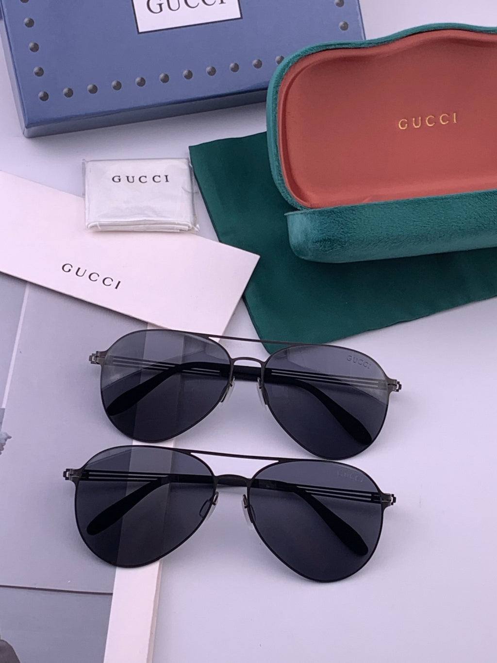 Gucci G5705 Fashion Orange Lens Sunglasses for Men & Women - 464999 - detail image 7