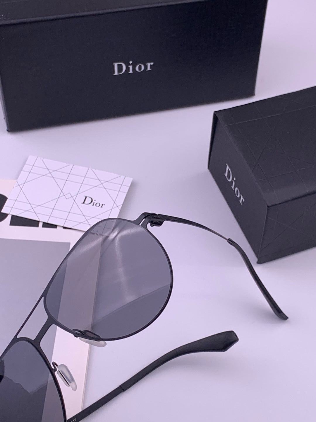 Dior 2503 Oversized Orange Lens Sunglasses for Men & Women - 465267 - detail image 3