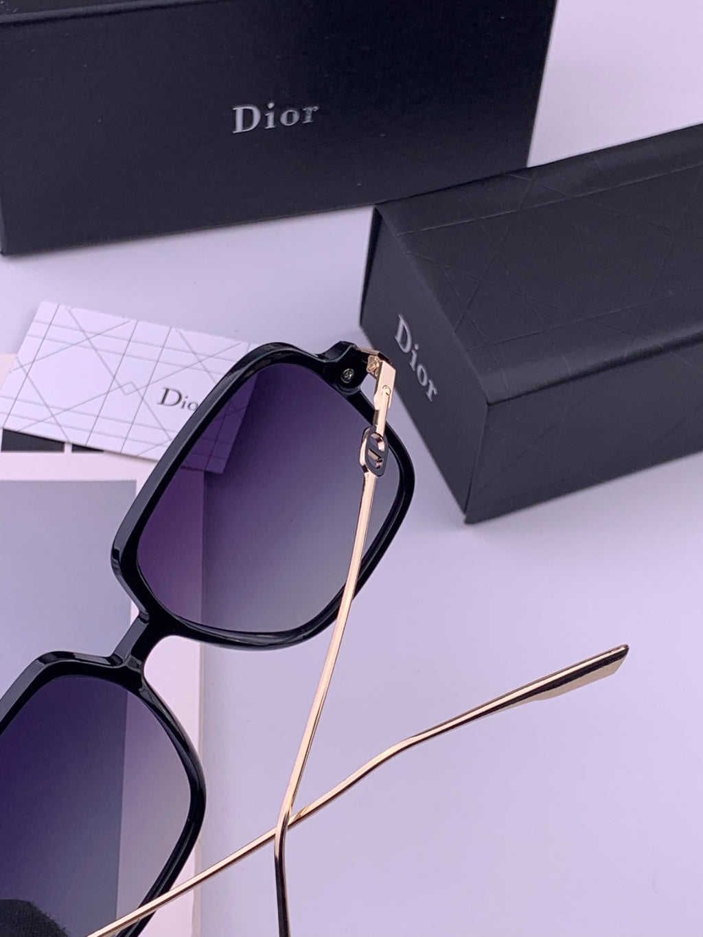 Dior CD3203 Polarized Fashion Gold Lens Sunglasses for Men & Women - 465319 - detail image 5