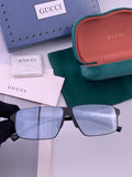 Gucci G2225 Polarized Aviator Gold Lens Sunglasses for Men - 464882