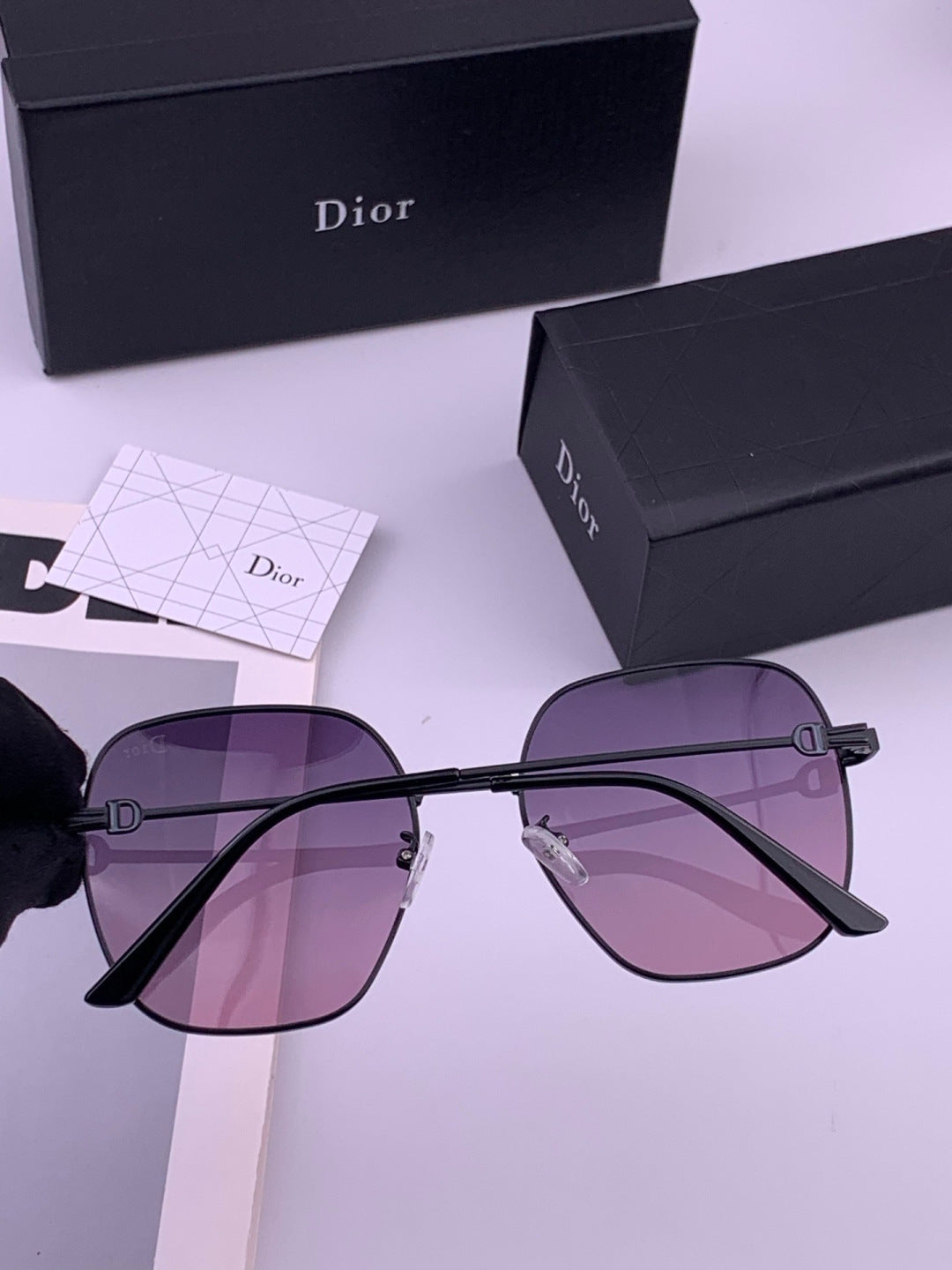 Dior CD2303 Fashion Brown Lens Sunglasses for Men & Women - detail image 4