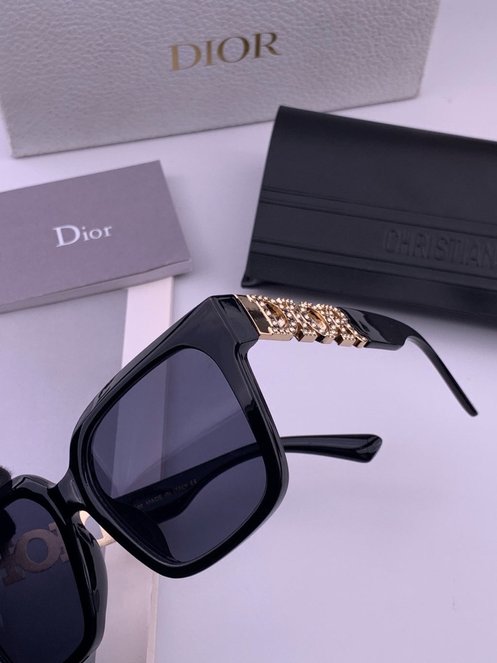 Dior D77000 Fashion Black Lens Sunglasses for Men & Women - 486867 - detail image 2