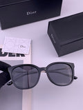 Dior D31101 Polarized Square Black Lens Sunglasses for Men & Women
