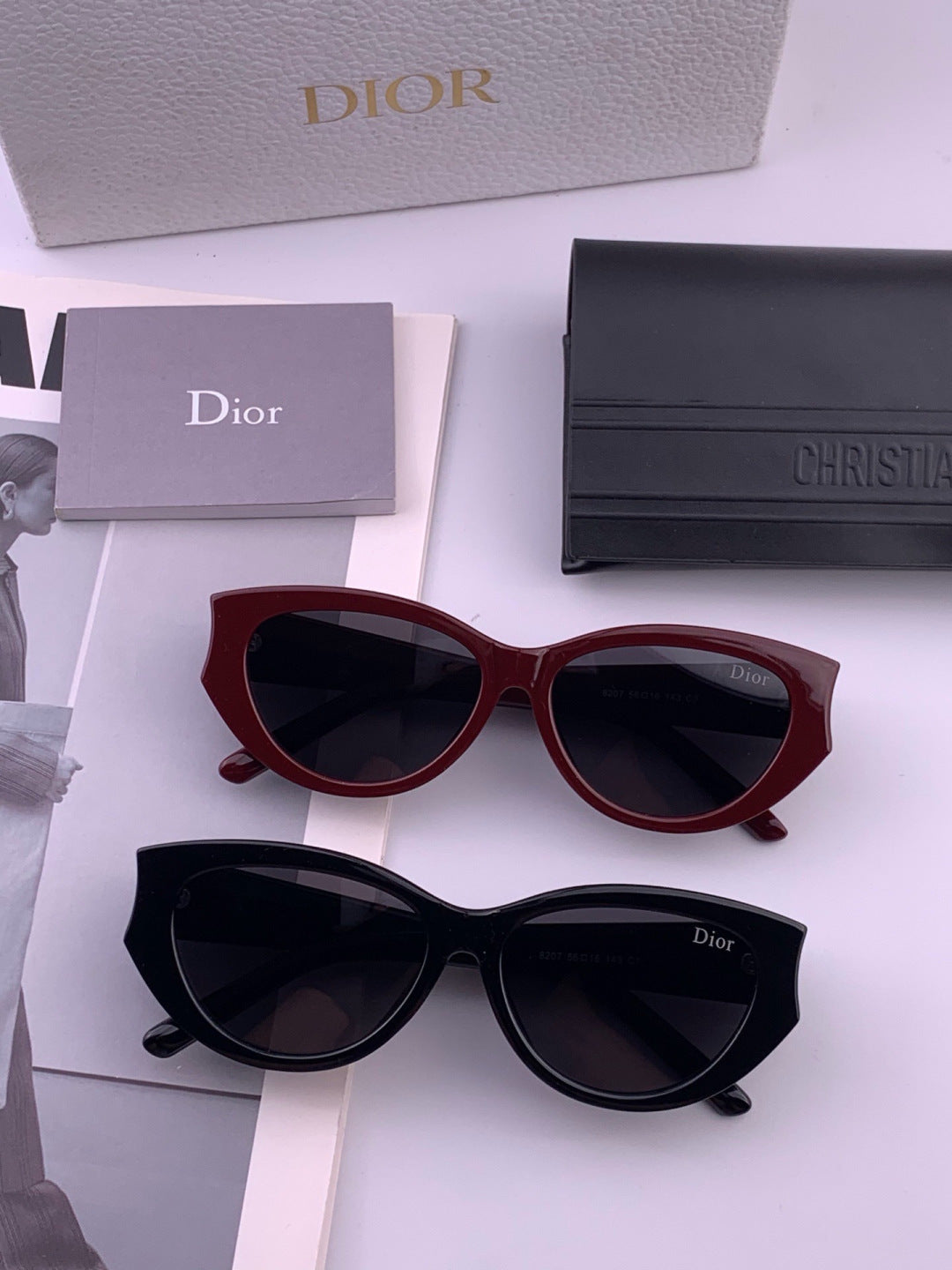 Dior CD7820 Polarized Fashion Orange Lens Sunglasses for Women - detail image 5