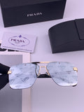 Prada Fashion Silver Lens Sunglasses for Men - 487022