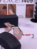 Prada Fashion Red Lens Sunglasses for Men - 487025