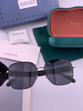 Gucci G9388 Round Gold Lens Sunglasses for Men & Women - 493328