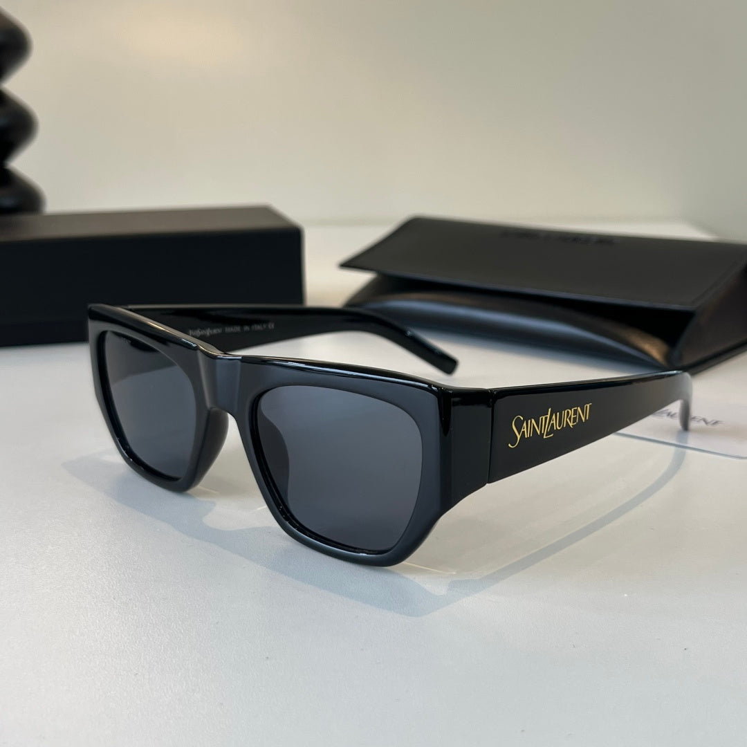Saint Laurent Slim Black Lens Sunglasses for Men & Women - 486926 - detail image 3