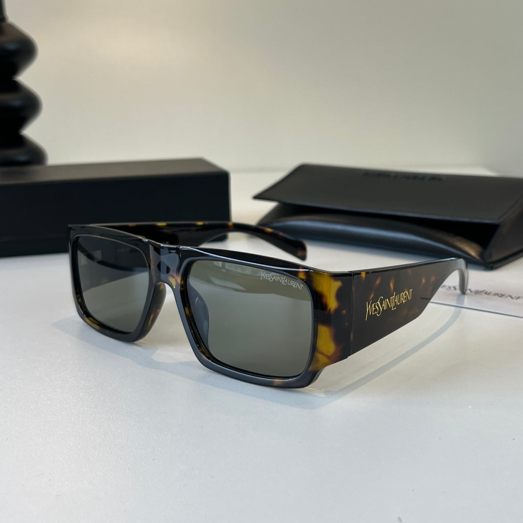 Saint Laurent Slim Black Lens Sunglasses for Men & Women - detail image 3