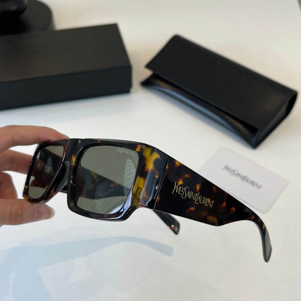 Saint Laurent Slim Black Lens Sunglasses for Men & Women - detail image 11