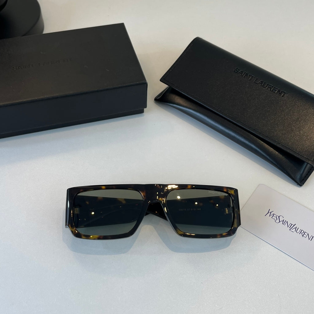 Saint Laurent Slim Black Lens Sunglasses for Men & Women - detail image 4
