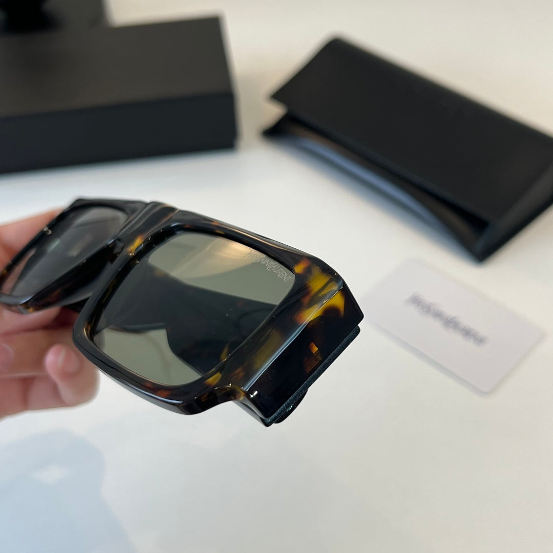 Saint Laurent Slim Black Lens Sunglasses for Men & Women - detail image 6