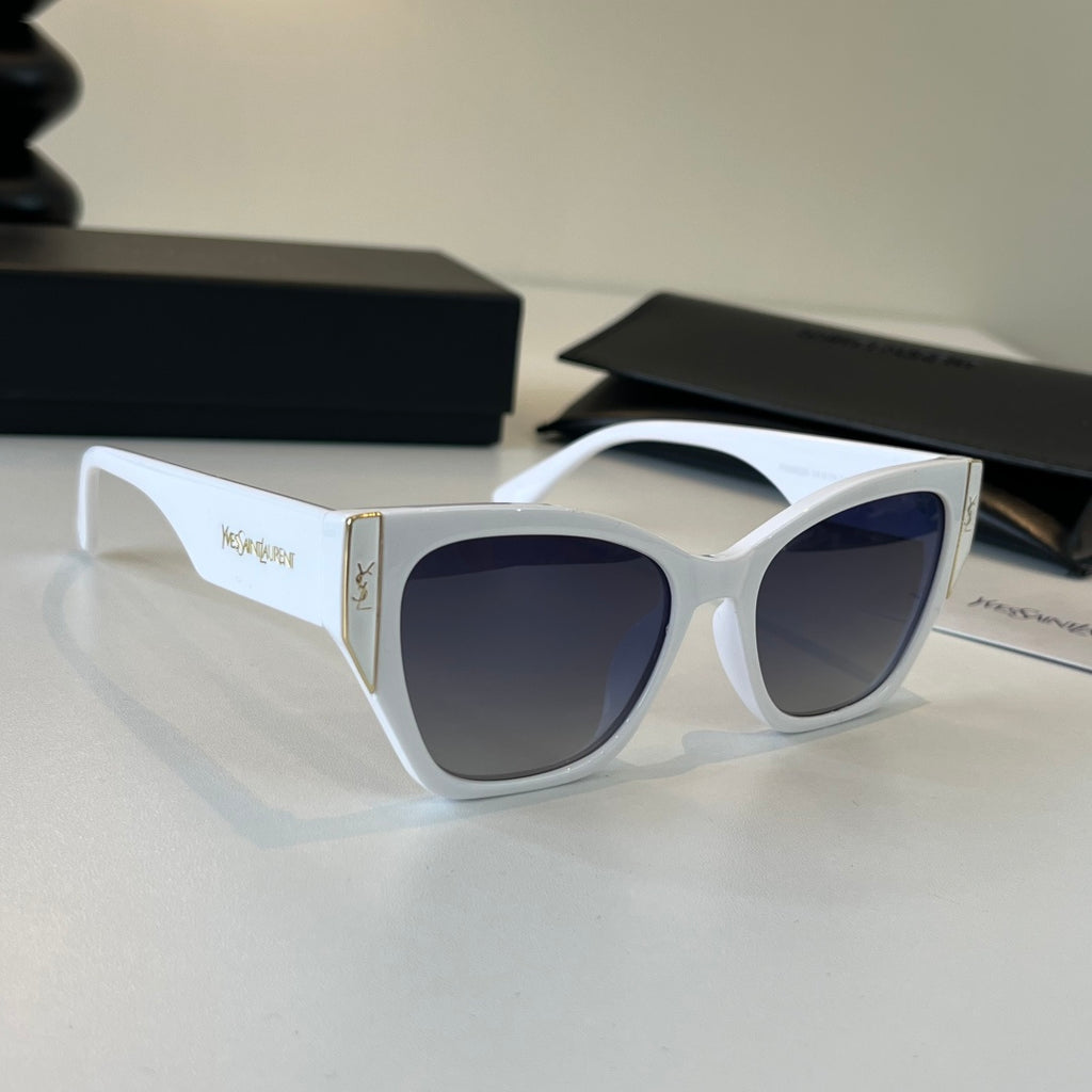 Saint Laurent Fashion Silver Lens Sunglasses for Men & Women - 486917