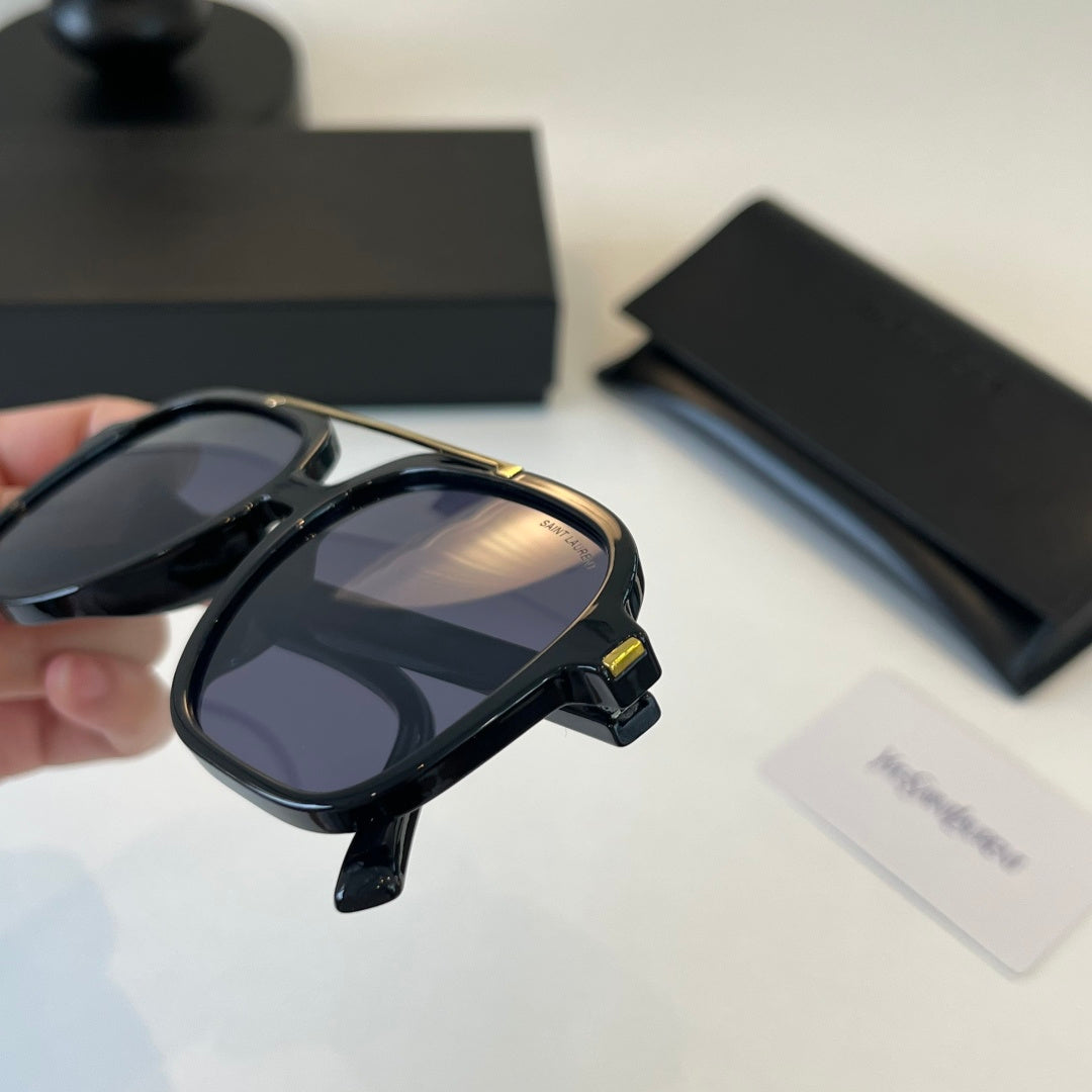 Saint Laurent Fashion Black Lens Sunglasses for Men & Women - 486919 - detail image 6