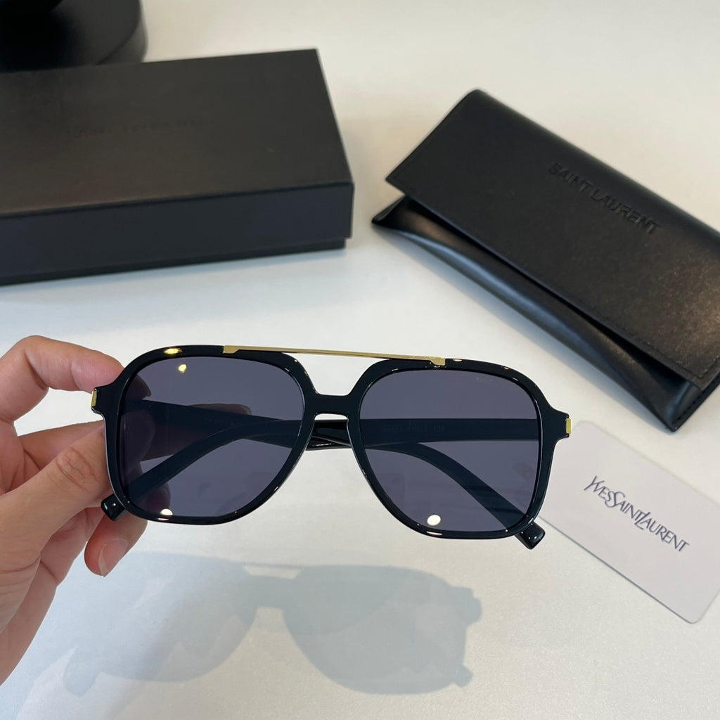 Saint Laurent Fashion Black Lens Sunglasses for Men & Women - 486919 - detail image 5