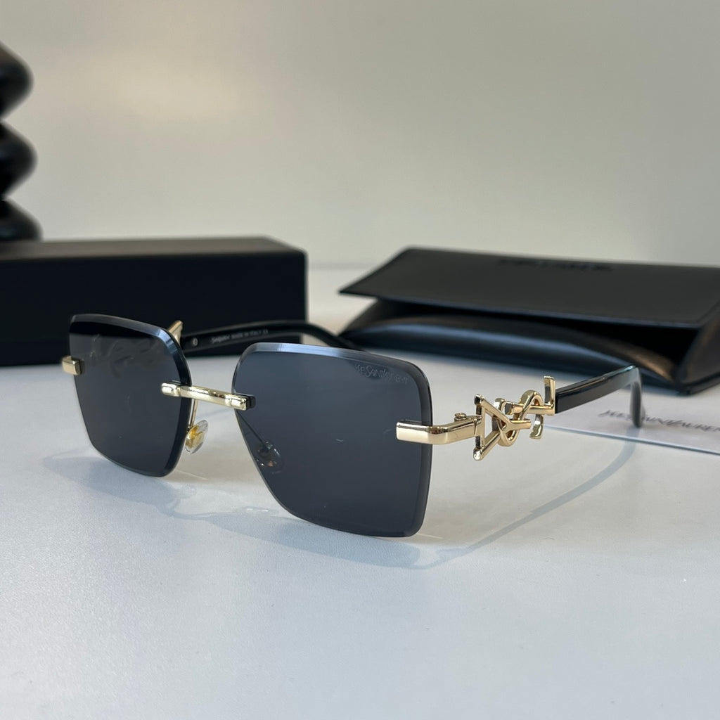 Saint Laurent Fashion Black Lens Sunglasses for Men & Women - 486921 - detail image 3