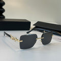Saint Laurent Fashion Black Lens Sunglasses for Men & Women - 486921