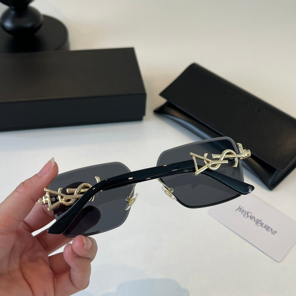 Saint Laurent Fashion Black Lens Sunglasses for Men & Women - 486921 - detail image 7