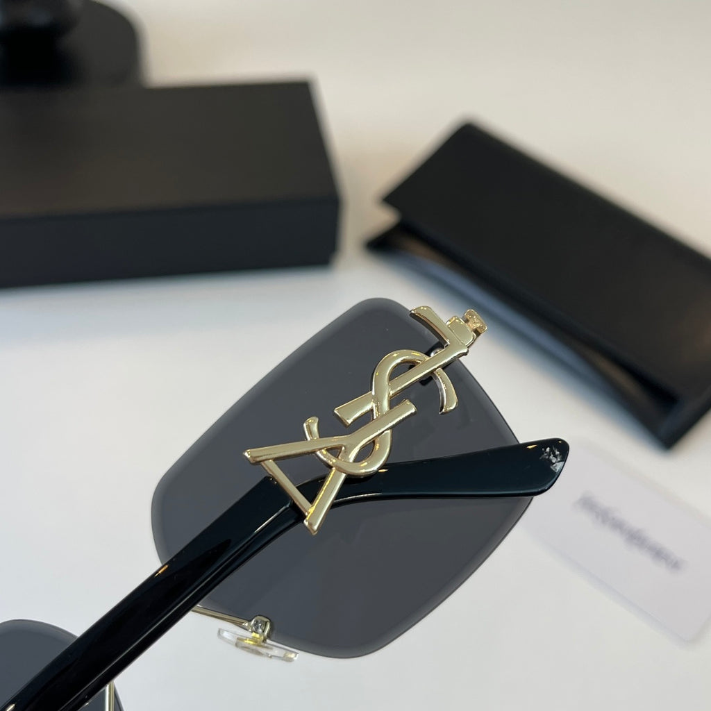 Saint Laurent Fashion Black Lens Sunglasses for Men & Women - 486921 - detail image 8