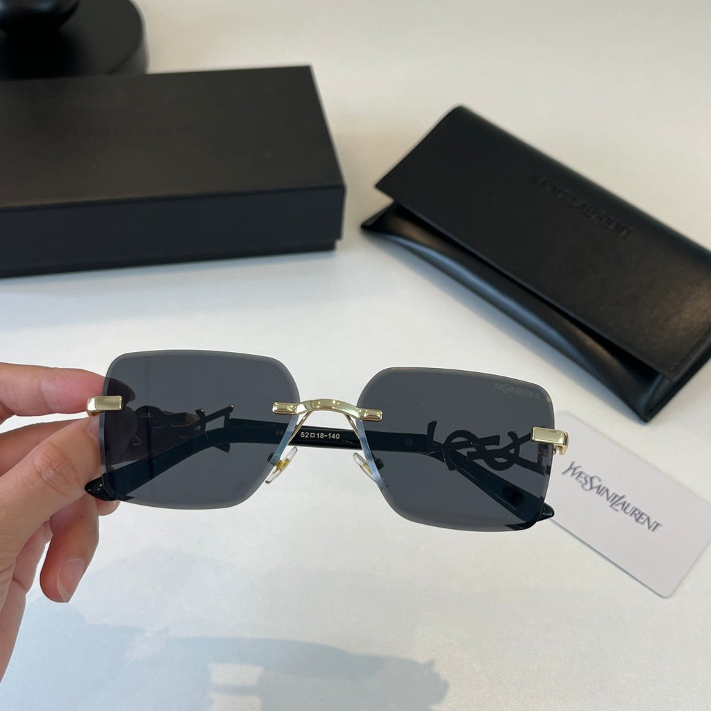 Saint Laurent Fashion Black Lens Sunglasses for Men & Women - 486921 - detail image 5
