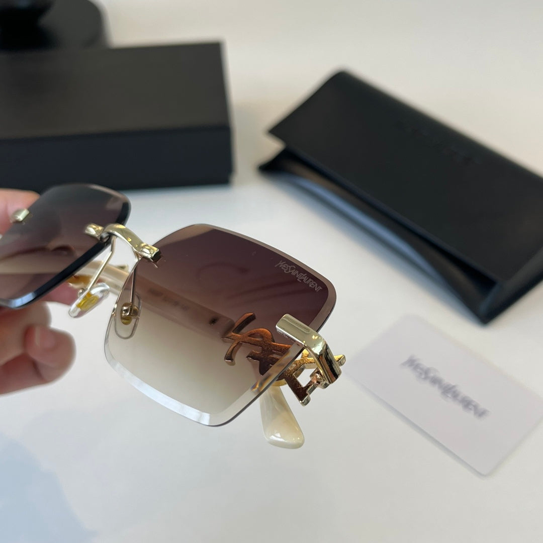 Saint Laurent Fashion Silver Lens Sunglasses for Men & Women - 486922 - detail image 6