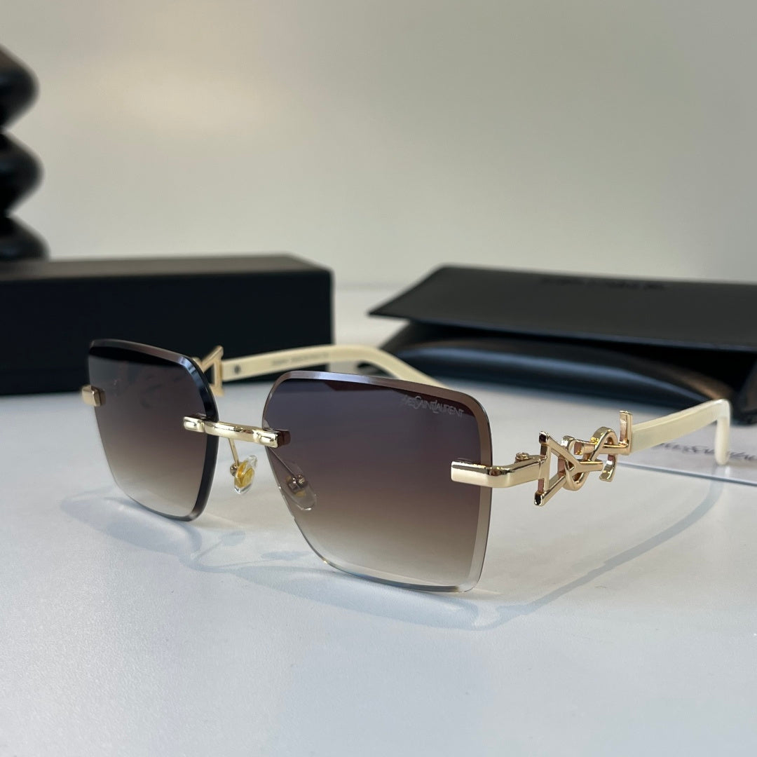 Saint Laurent Fashion Silver Lens Sunglasses for Men & Women - 486922 - detail image 3