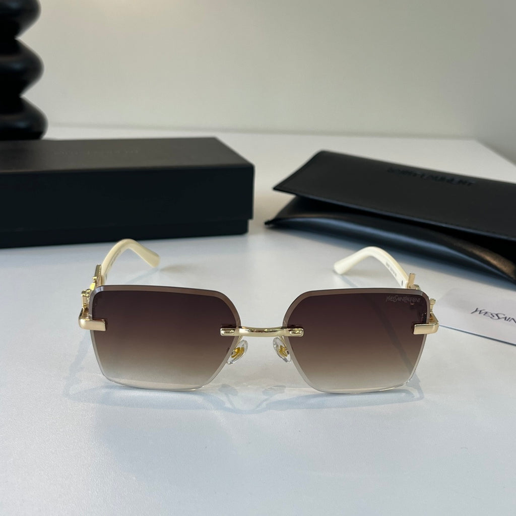 Saint Laurent Fashion Silver Lens Sunglasses for Men & Women - 486922 - detail image 2