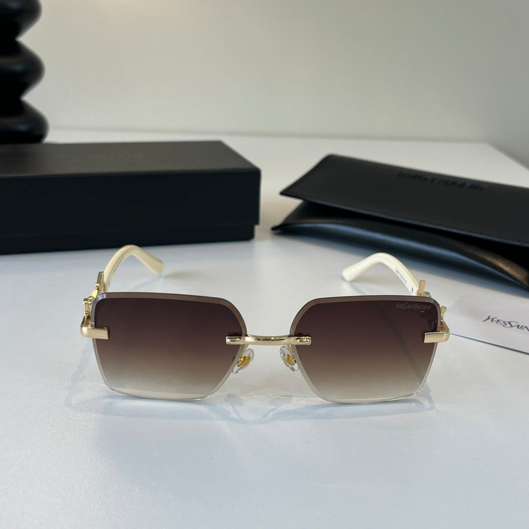 Saint Laurent Fashion Silver Lens Sunglasses for Men & Women - 486922 - detail image 2