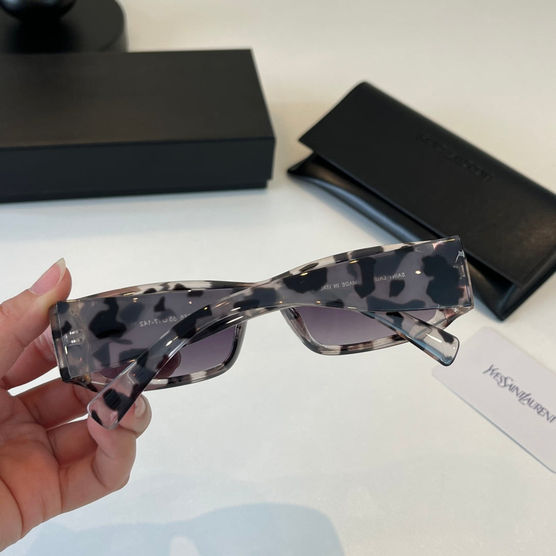 Saint Laurent Fashion Silver Lens Sunglasses for Men & Women - detail image 6