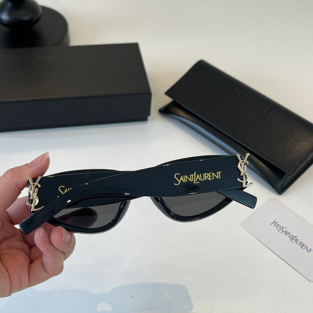 Saint Laurent Fashion Black Lens Sunglasses for Men & Women - 486924 - detail image 6