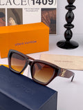 Louis Vuitton L26900 Square Black Lens Sunglasses for Women - 486132