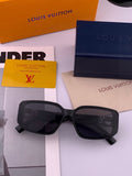 Louis Vuitton L5551 Square Black Lens Sunglasses for Men & Women