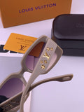 Louis Vuitton L17006 Oversized Brown Lens Sunglasses for Men & Women