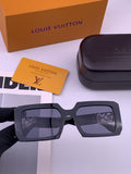 Louis Vuitton L77001 Square Brown Lens Sunglasses for Men & Women - 486116