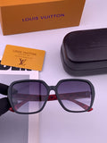 Louis Vuitton L3305 Square Gold Lens Sunglasses for Men & Women - 486124