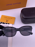 Louis Vuitton L7310 Square Gold Lens Sunglasses for Men & Women