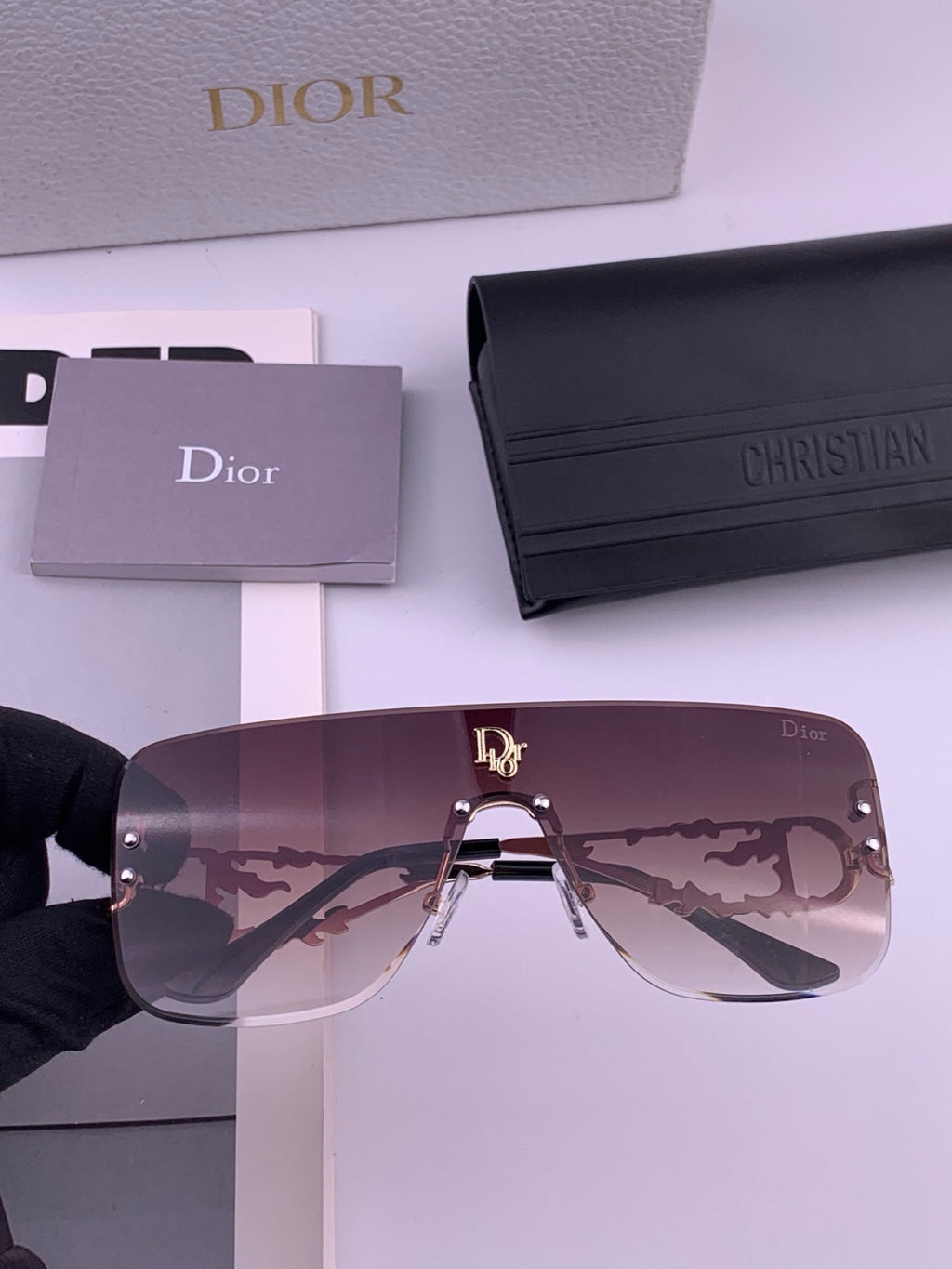 Dior CD11753 Fashion Blue Lens Sunglasses for Women