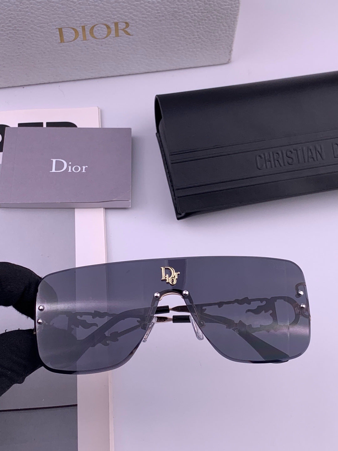 Dior CD11753 Fashion Blue Lens Sunglasses for Women - detail image 2
