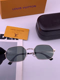 Louis Vuitton L6339 Polarized Aviator Gold Lens Sunglasses for Men & - 486106