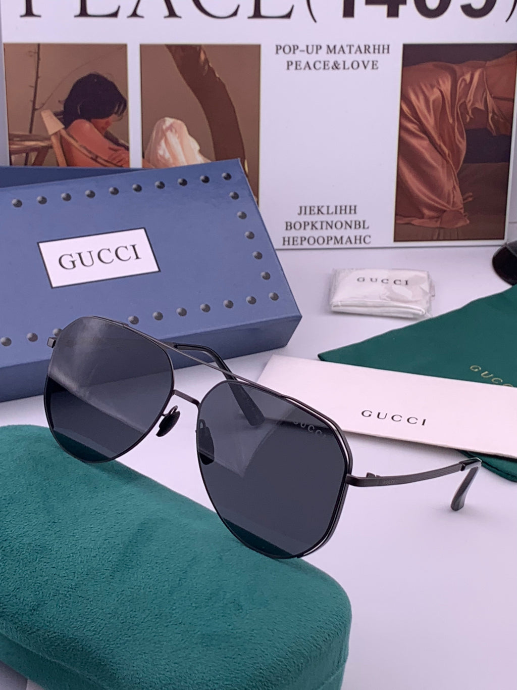 Gucci G7380 Fashion Gold Lens Sunglasses for Men & Women - detail image 2