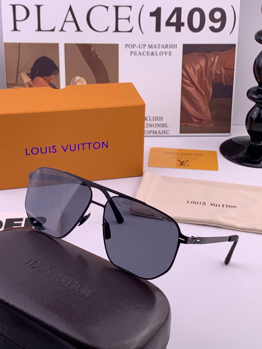 Gucci G7730 Fashion Gold Lens Sunglasses for Men & Women - detail image 3