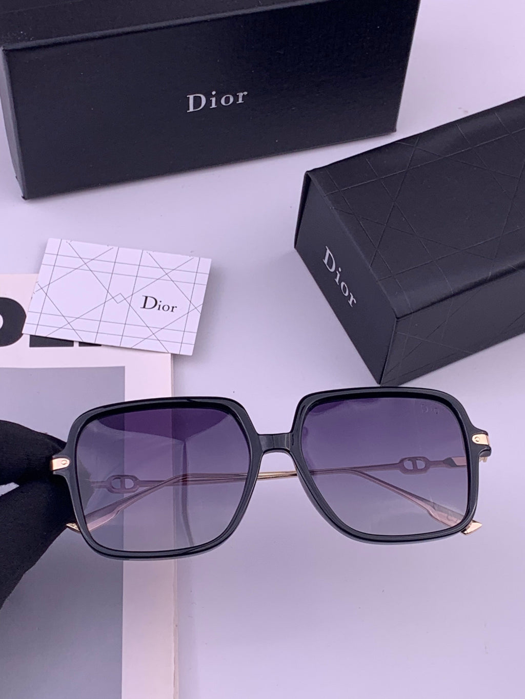 Dior CD3203 Polarized Fashion Gold Lens Sunglasses for Men & Women - 486792 - detail image 2